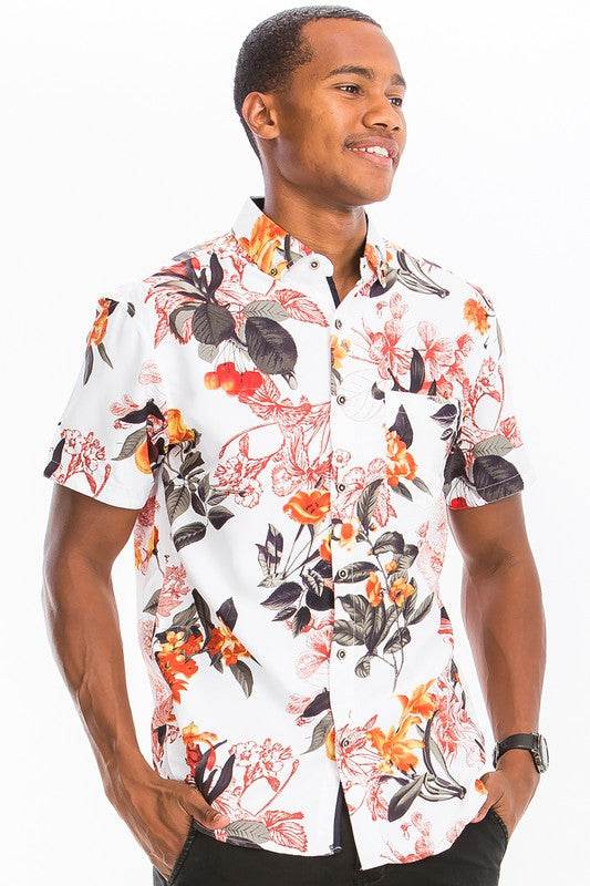 HAWAIIAN BUTTON DOWN SHIRT - Shop Style & More | Fresh Looks, Everyday Deals & Free Shipping