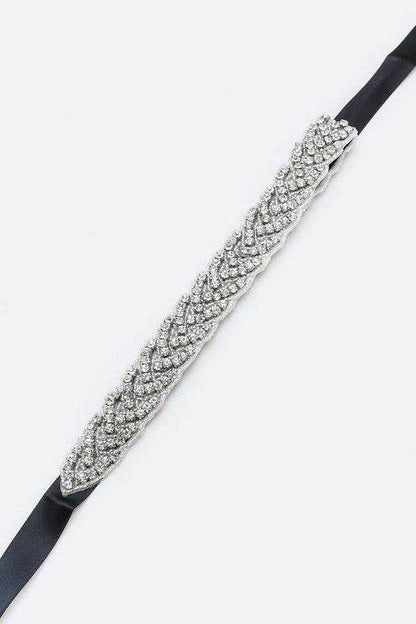 Rhinestone Embellished Bridal Sash Belt - Shop Style & More | Fresh Looks, Everyday Deals & Free Shipping