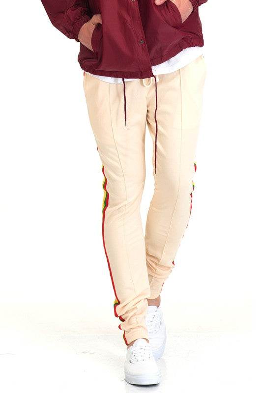 RASTA TAPED TRACK PANTS - Shop Style & More | Fresh Looks, Everyday Deals & Free Shipping