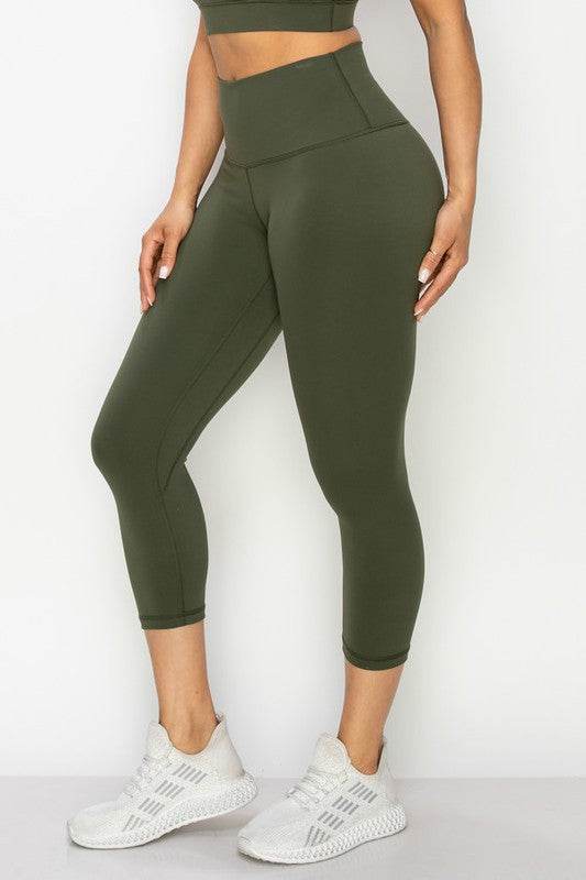 Buttery Soft Capri Activewear Leggings - Shop Style & More | Fresh Looks, Everyday Deals & Free Shipping