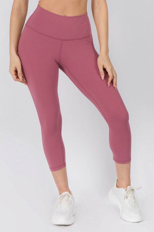 Buttery Soft Capri Activewear Leggings - Shop Style & More | Fresh Looks, Everyday Deals & Free Shipping