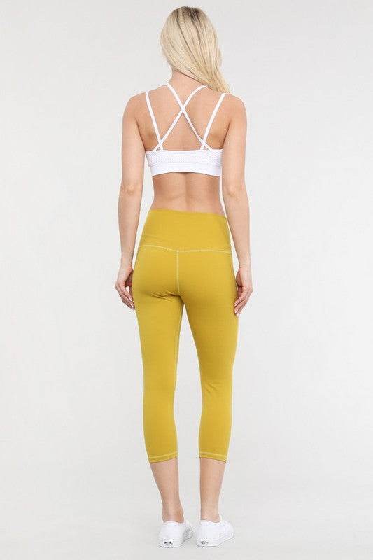 Buttery Soft Capri Activewear Leggings - Shop Style & More | Fresh Looks, Everyday Deals & Free Shipping