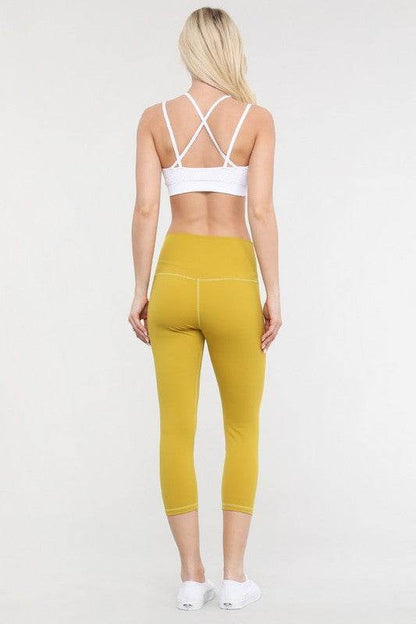 Buttery Soft Capri Activewear Leggings - Shop Style & More | Fresh Looks, Everyday Deals & Free Shipping