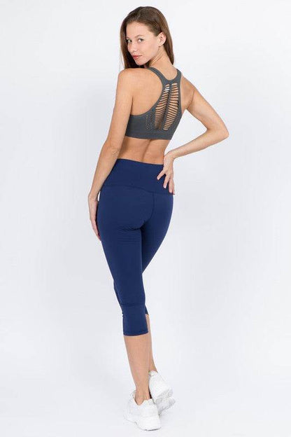 Buttery Soft Capri Activewear Leggings - Shop Style & More | Fresh Looks, Everyday Deals & Free Shipping