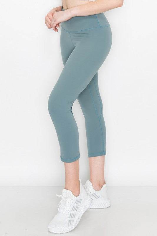 Buttery Soft Capri Activewear Leggings - Shop Style & More | Fresh Looks, Everyday Deals & Free Shipping