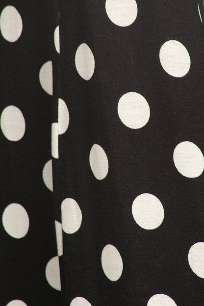 Paneled polka dot a-line midi dress - Shop Style & More | Fresh Looks, Everyday Deals & Free Shipping
