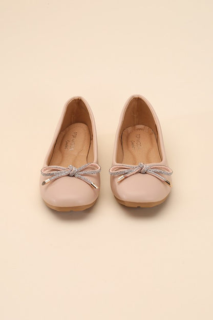 DOROTHY-77 Bow Ballet Flats Sandals