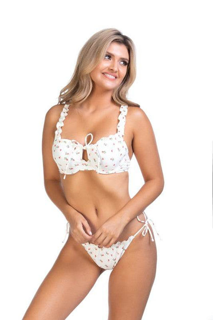 Beige floral Underwire top bikini - Shop Style & More | Fresh Looks, Everyday Deals & Free Shipping