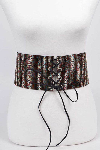 Rhinestone Iconic Tie Belt - Shop Style & More | Fresh Looks, Everyday Deals & Free Shipping