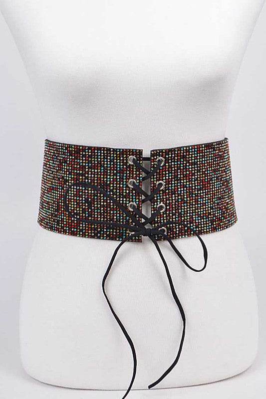 Rhinestone Iconic Tie Belt - Shop Style & More | Fresh Looks, Everyday Deals & Free Shipping