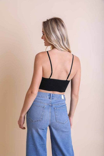 Seamless Padded Textured Brami - Shop Style & More | Fresh Looks, Everyday Deals & Free Shipping