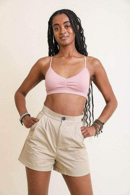 Floral Lattice Bralette - Shop Style & More | Fresh Looks, Everyday Deals & Free Shipping