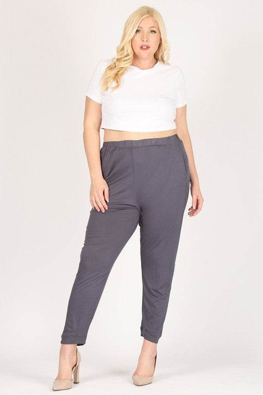 Plus Size High Waist Loose fit pants - Shop Style & More | Fresh Looks, Everyday Deals & Free Shipping