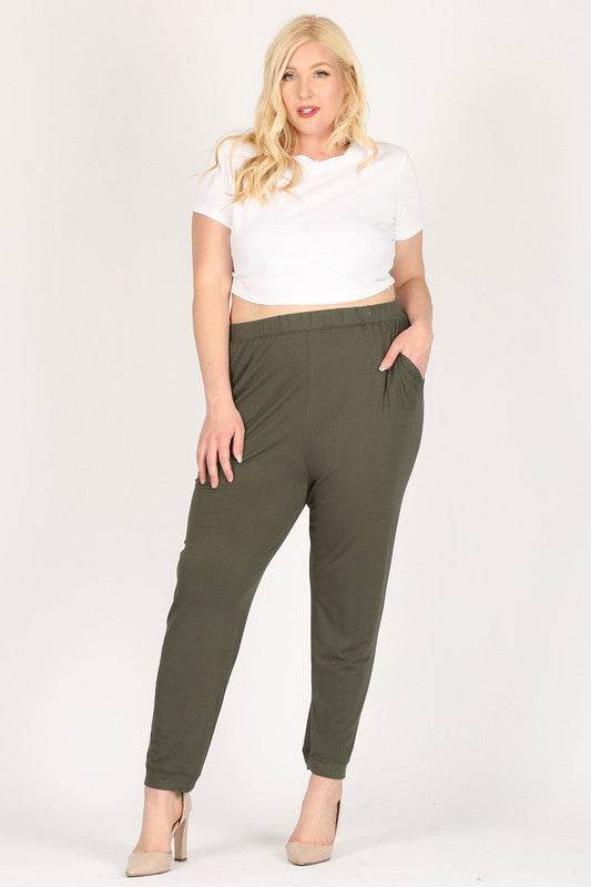 Plus Size High Waist Loose fit pants - Shop Style & More | Fresh Looks, Everyday Deals & Free Shipping