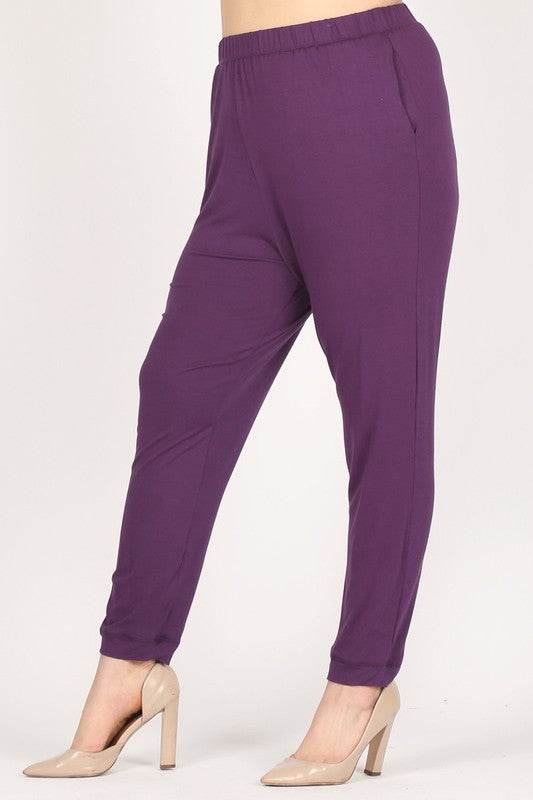 Plus Size High Waist Loose fit pants - Shop Style & More | Fresh Looks, Everyday Deals & Free Shipping