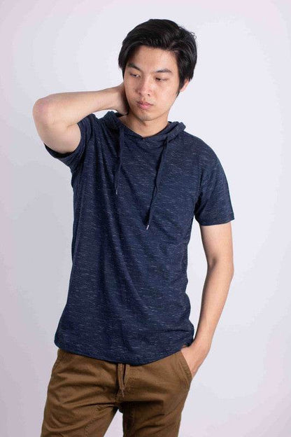 LIGHT WEIGHT TRIBLEND SHORT SLEEVES HOODIE - Shop Style & More | Fresh Looks, Everyday Deals & Free Shipping