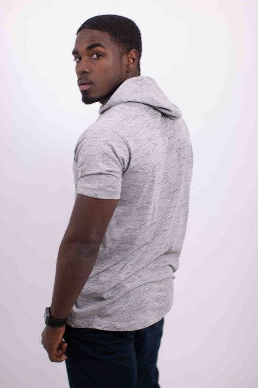 LIGHT WEIGHT TRIBLEND SHORT SLEEVES HOODIE - Shop Style & More | Fresh Looks, Everyday Deals & Free Shipping