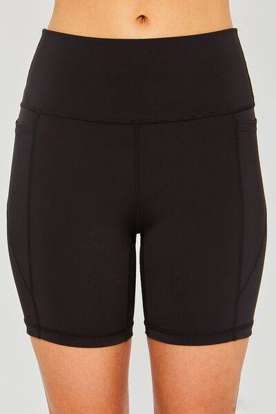 Love Tree High Waist Seam Detail Active Shorts - Shop Style & More | Fresh Looks, Everyday Deals & Free Shipping