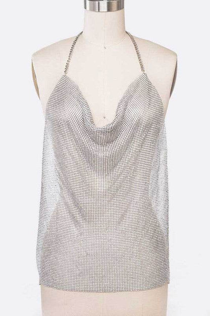 Mesh Metal Chain Mill Iconic Body Chain - Shop Style & More | Fresh Looks, Everyday Deals & Free Shipping