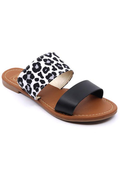 Two Band Slide Sandal Sandals