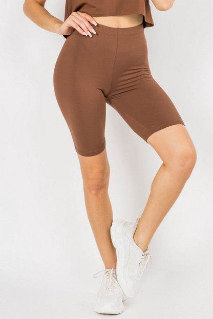Women's Peach Skin Bike Shorts - Shop Style & More | Fresh Looks, Everyday Deals & Free Shipping
