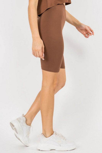 Women's Peach Skin Bike Shorts - Shop Style & More | Fresh Looks, Everyday Deals & Free Shipping