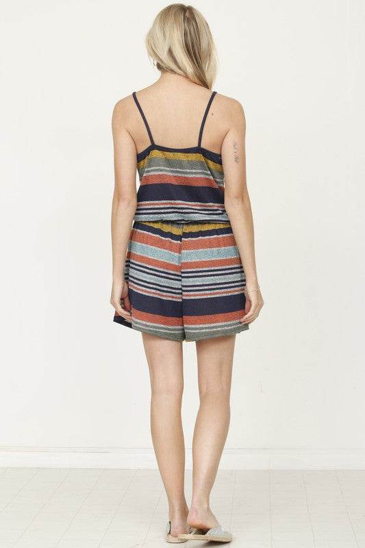 Spaghetti Strap Front Wrap Romper - Shop Style & More | Fresh Looks, Everyday Deals & Free Shipping