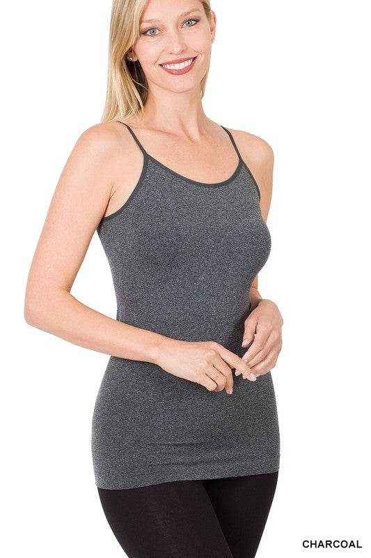 Seamless Adjustable Strap Cami - Shop Style & More | Fresh Looks, Everyday Deals & Free Shipping