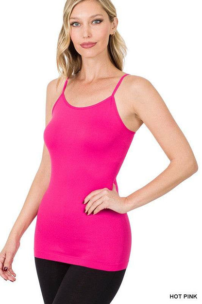 Seamless Adjustable Strap Cami - Shop Style & More | Fresh Looks, Everyday Deals & Free Shipping