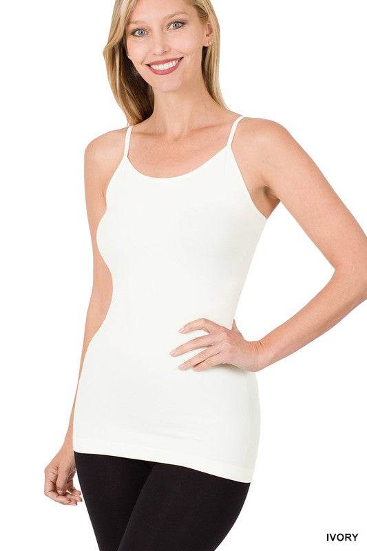Seamless Adjustable Strap Cami - Shop Style & More | Fresh Looks, Everyday Deals & Free Shipping