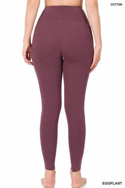 Better Cotton Wide Waistband Pocket Leggings - Shop Style & More | Fresh Looks, Everyday Deals & Free Shipping