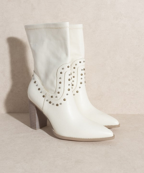 OASIS SOCIETY Paris - Studded Boots Boots