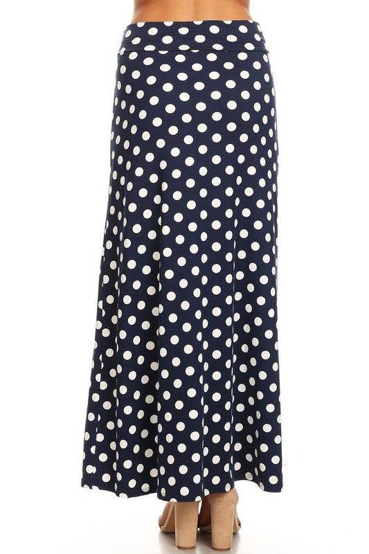 Polka dot maxi length skirt - Shop Style & More | Fresh Looks, Everyday Deals & Free Shipping