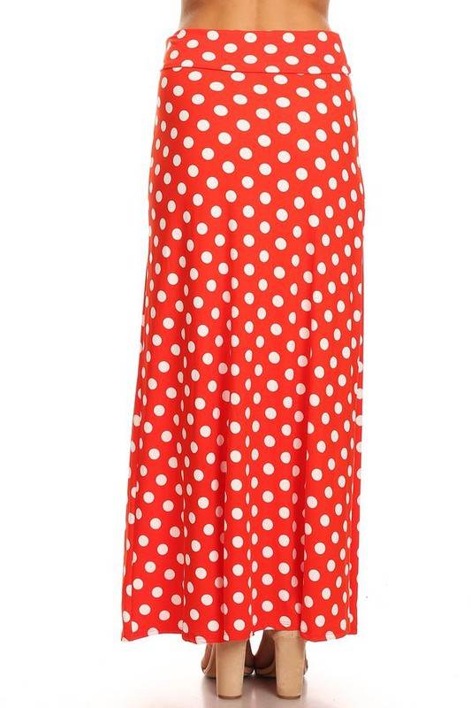 Polka dot maxi length skirt - Shop Style & More | Fresh Looks, Everyday Deals & Free Shipping