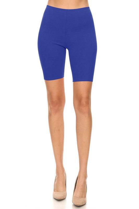 Solid high waist biker shorts - Shop Style & More | Fresh Looks, Everyday Deals & Free Shipping