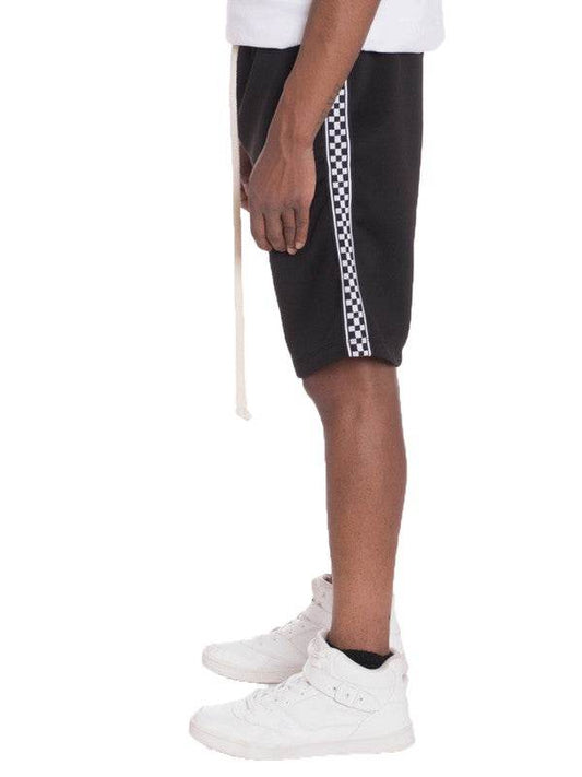 Weiv Mens Checkered Stripe Track Shorts - Shop Style & More | Fresh Looks, Everyday Deals & Free Shipping