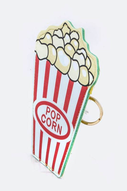 Popcorn Coin Purse Key Chain - Shop Style & More | Fresh Looks, Everyday Deals & Free Shipping