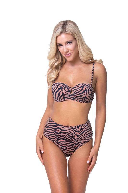 Zebra print underwire bikini set - Shop Style & More | Fresh Looks, Everyday Deals & Free Shipping