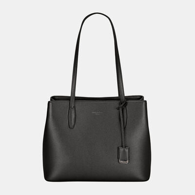 David Jones PU Leather Handbag Black One Size Bags