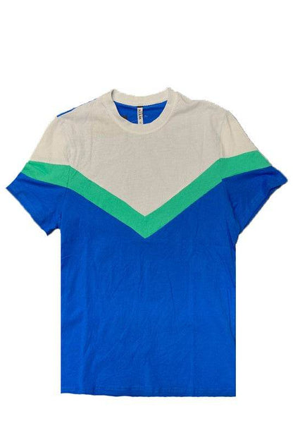COLOR BLOCK TSHIRT - Shop Style & More | Fresh Looks, Everyday Deals & Free Shipping