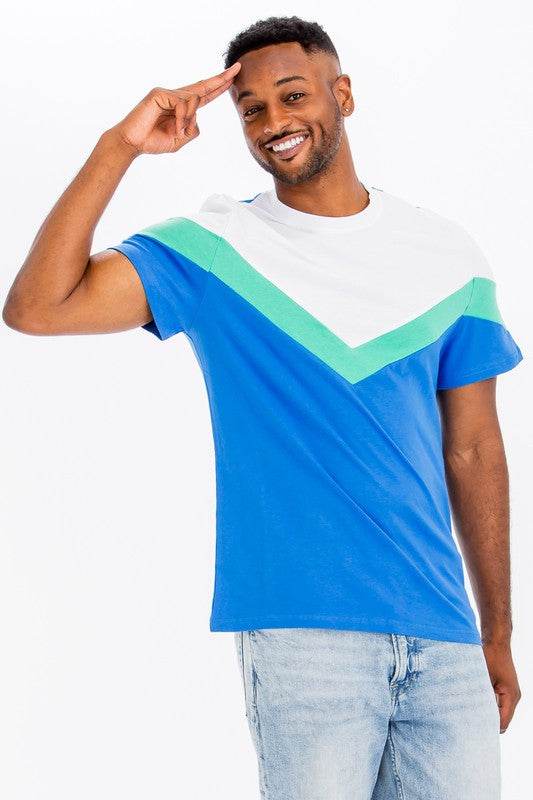COLOR BLOCK TSHIRT - Shop Style & More | Fresh Looks, Everyday Deals & Free Shipping