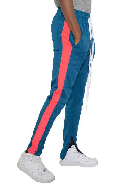 SLIM FIT SINGLE STRIPE TRACK PANT - Shop Style & More | Fresh Looks, Everyday Deals & Free Shipping