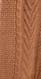 Feminine Cable Knit Long Sleeve Sweater Dress - Shop Style & More | Fresh Looks, Everyday Deals & Free Shipping