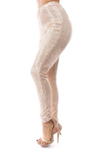 SEXY SEQUIN CASUAL PANTS - Shop Style & More | Fresh Looks, Everyday Deals & Free Shipping