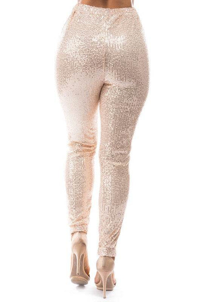 SEXY SEQUIN CASUAL PANTS - Shop Style & More | Fresh Looks, Everyday Deals & Free Shipping