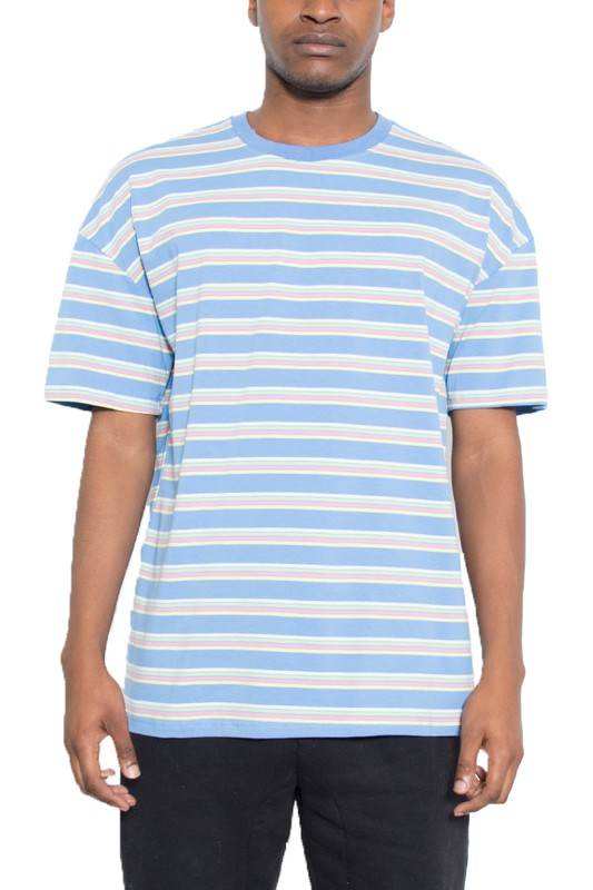 Striped Round Neck Tshirt - Shop Style & More | Fresh Looks, Everyday Deals & Free Shipping