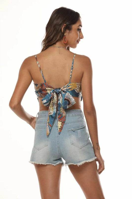 Cropped scarf tank top - Shop Style & More | Fresh Looks, Everyday Deals & Free Shipping