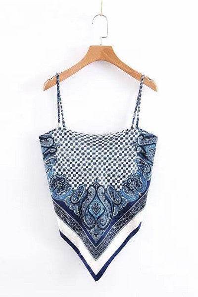 Cropped scarf tank top - Shop Style & More | Fresh Looks, Everyday Deals & Free Shipping