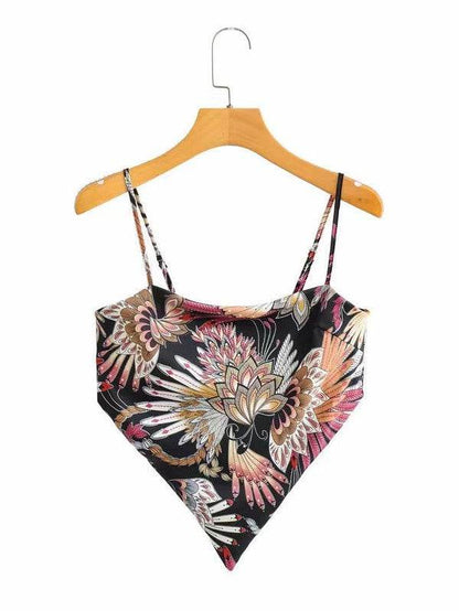 Cropped scarf tank top - Shop Style & More | Fresh Looks, Everyday Deals & Free Shipping