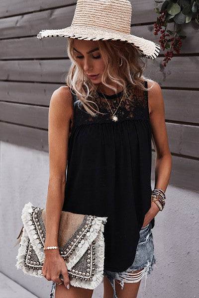Lace Tank top - Shop Style & More | Fresh Looks, Everyday Deals & Free Shipping